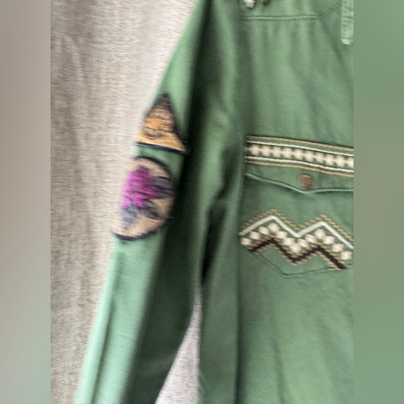 Vintage Spell Panther Olive Green Jacket - Picture 7 of 11